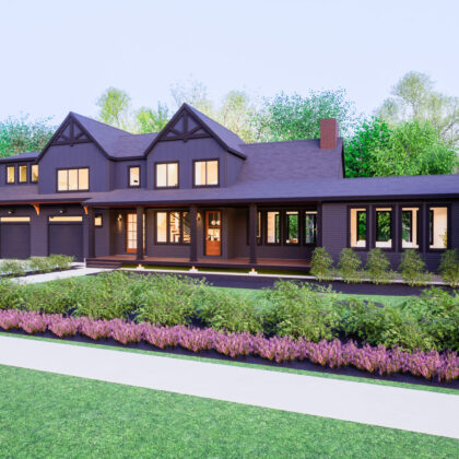 Redwood Modern Farmhouse Home Plan