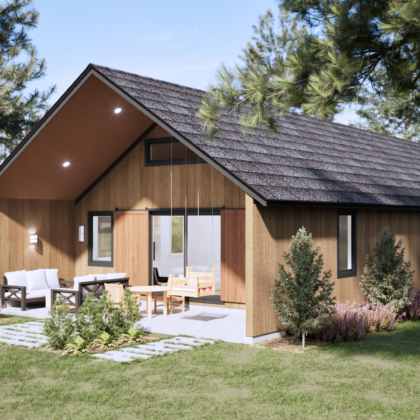Walnut Barndominium Home Plan